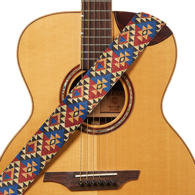 AMUMU Retro Triangle Guitar Strap Multicolor -CO19J